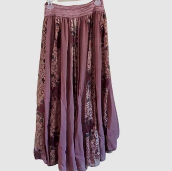 Free People Floral Godet Skirt - Picture 6 of 8